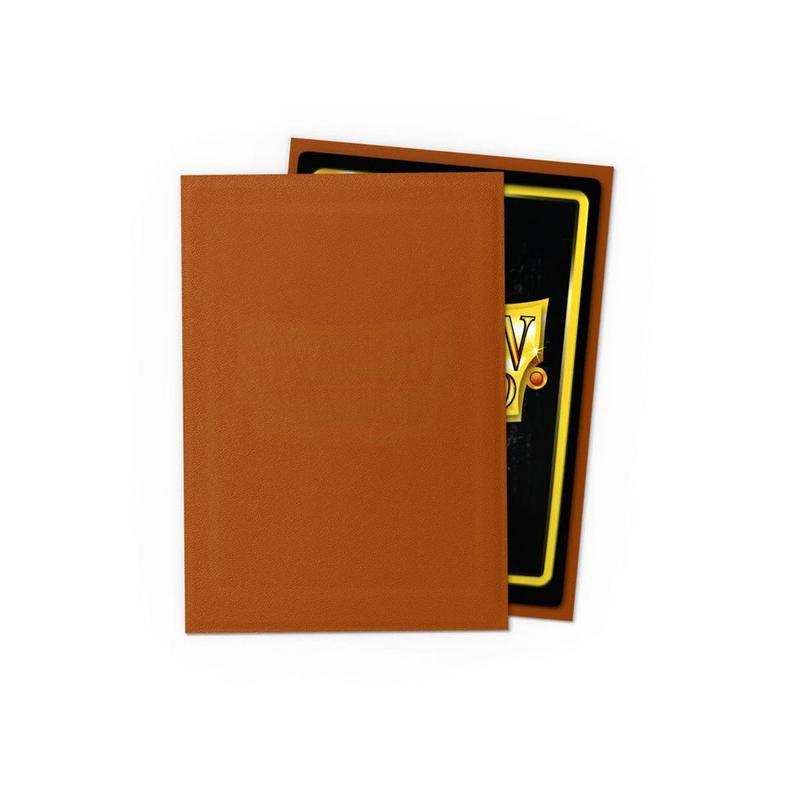 Dragon Shield 60 Sleeves Japanese Size Copper Para Cartas Yugioh